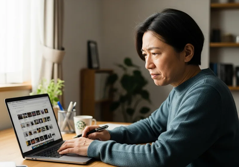 ネットで貿易ONEの口コミや評判を調べている様子のイメージ