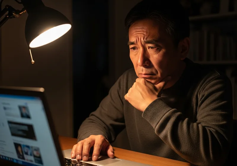 ネットでコレナラの口コミや評判を調べている様子のイメージ
