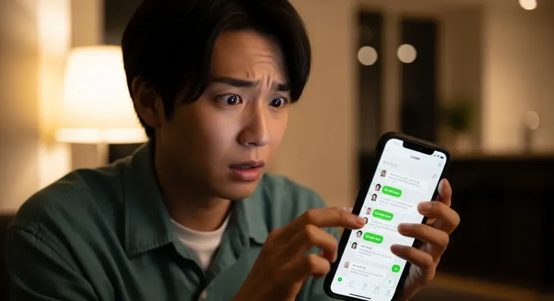 「スマホだけで月収30万」「1日3タップで稼げる」といったLINE副業の広告イメージ