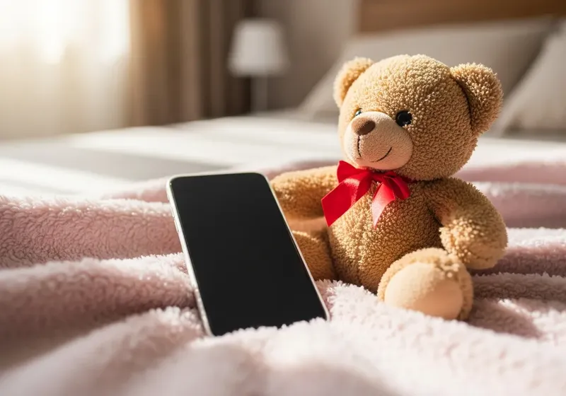 LINE POSTのコピペ副業のイメージ 寝ながらスマホで作業ができると謳う