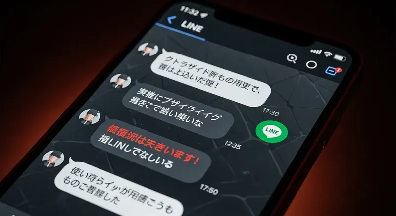 ズバリ診断が使い捨てドメインで運営されていることを示す画面